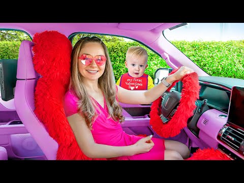 La Saint-Valentin avec la famille de Diana et Roma et beaucoup de plaisir et de célébrations