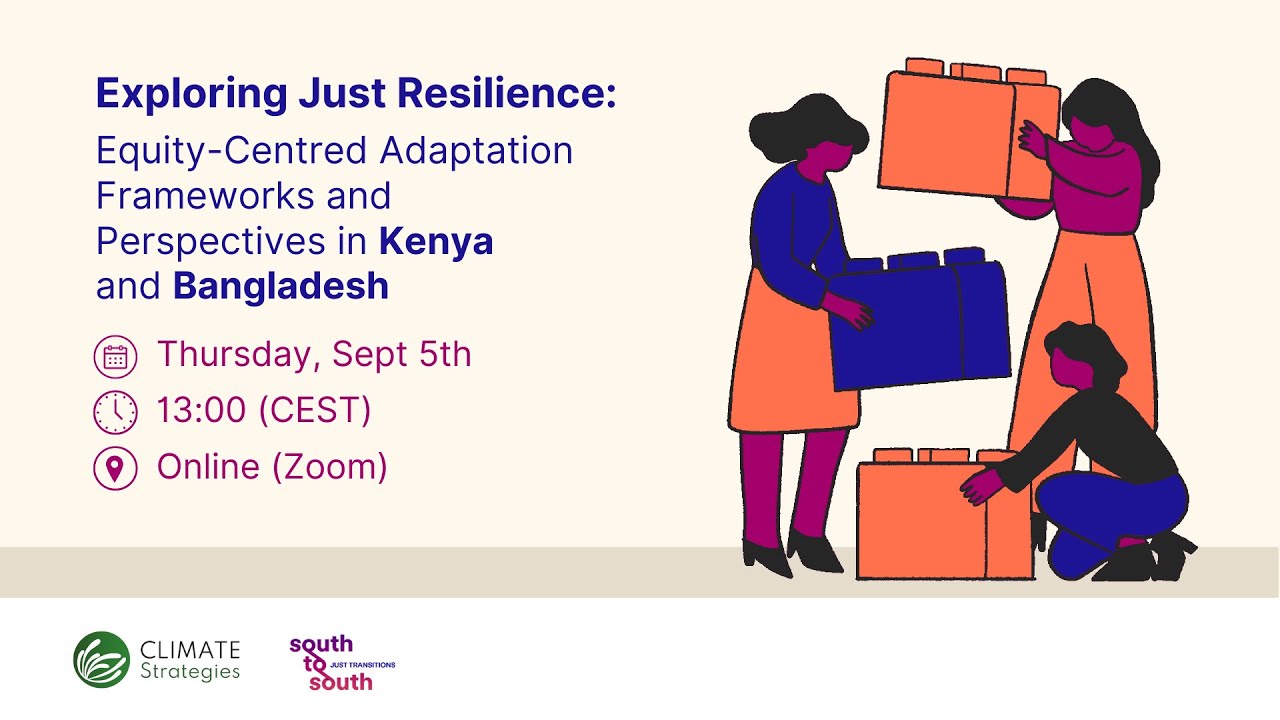 Equity Centred Adaptation Frameworks and Perspectives in Kenya and Bangladesh
