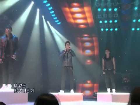 2AM - Confession of a friend (2AM - 친구의 고백) @ SBS Inkigayo 인기가요 20090329