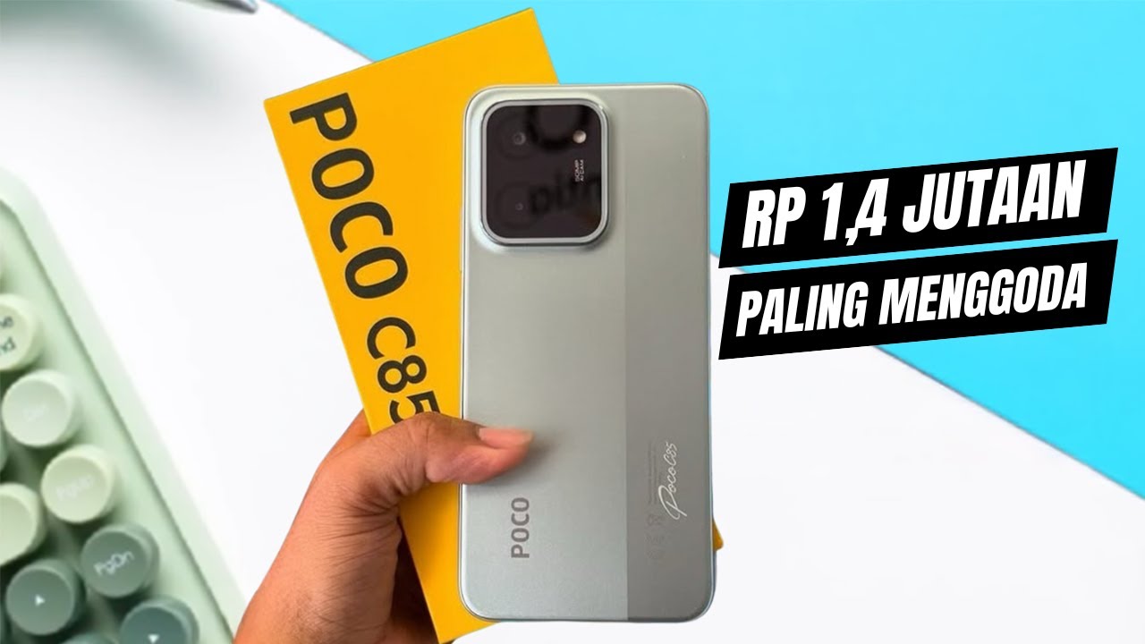 POCO C85 RESMI‼️HP MURAH SPEK PREMIUM – BATERAI 6000mAh, RAM 8/256 GB HARGA SEJUTAAN AJA
