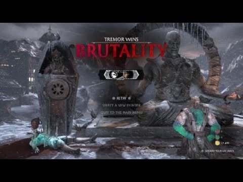 Mortal Kombat X|tremor brutality on royal storm kitana