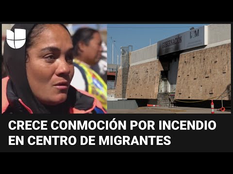 “Ayúdenme, necesito saber de él”: mujer busca a familiar desaparecido tras incendio en Ciudad Juárez