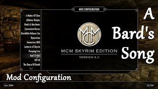 Let's Play Skyrim - A Bard's Song - Mod Configuration