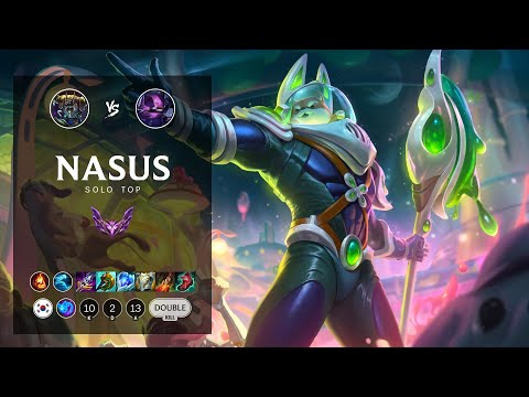 Nasus Top vs Kennen - KR Master Patch 12.10