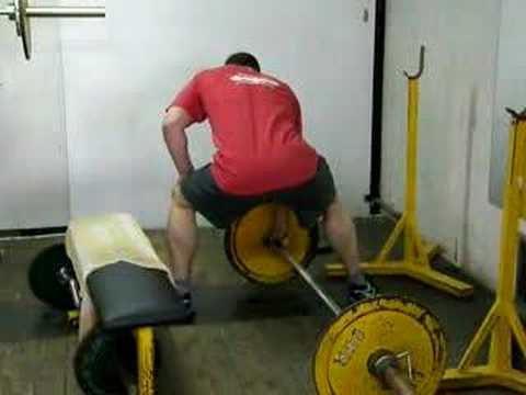 One arm barbell row deals