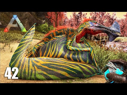 Procriando REX, Testando o TROPEOGNATHUS e Procurando WYVERN  - ARK  Crystal Isles #42