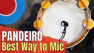 Video thumbnail for Micing the Pandeiro AT Pro35 by WORLD DRUM CLUB