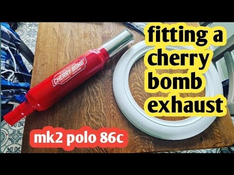 FITTING A CHERRY BOMB! 🍒 Old School Exhaust for the VW Polo