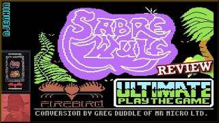 Sabre Wulf - on the Commodore 64 !! with Commentary