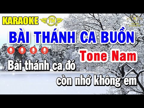 Bài Thánh Ca Buồn Karaoke Tone Nam ( C ) Nhạc Sống Âm Thanh Siêu Hay | Trọng Hiếu