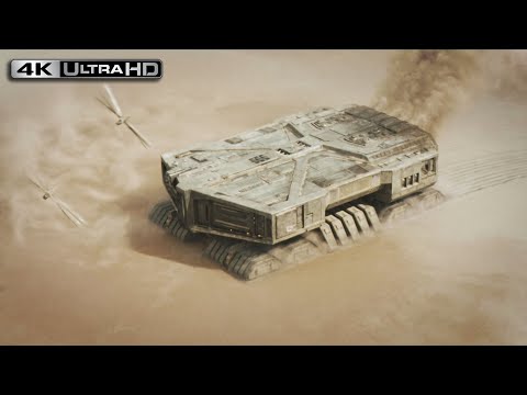 Dune 4K HDR | The Spice Harvester Scene 1/2