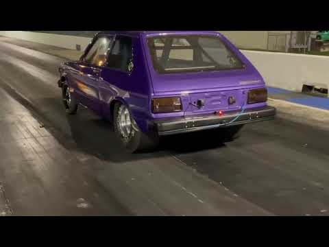 Toyota Starlet LS3 1/8th mile testing.