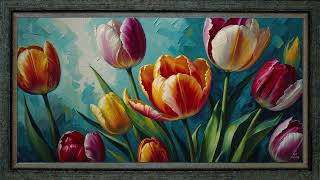Petals unfolding | Tv Art for Samsung The Frame | No Music | 4K