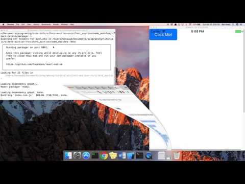 React Native Tutorial Silent Auction App Part 6