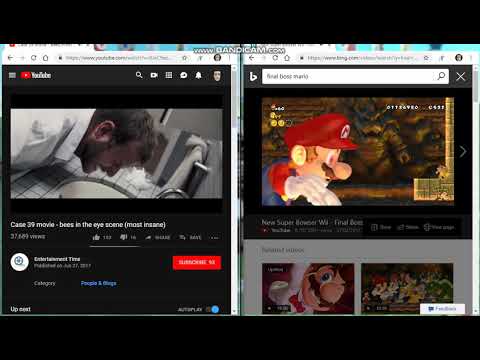 Male Bee CASE Vs Evil Mario (VIDEO BATTLE)