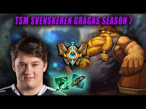 TSM Svenskeren | Gragas vs Sejuani | NA Challenger 1,065 LP