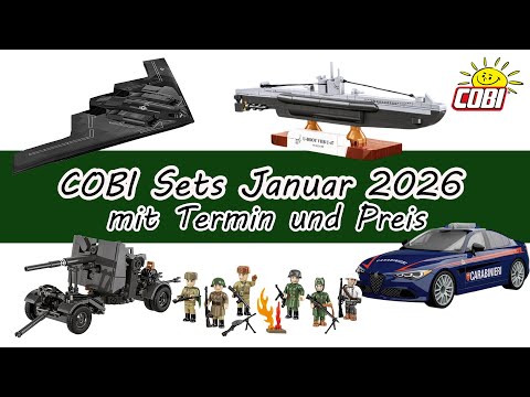 COBI New Products January 2026 • With NEW sets!