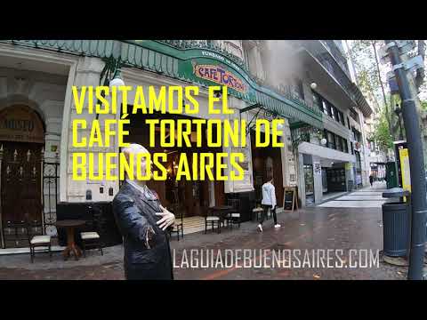 Recorremos el Café Tortoni, en Buenos Aires