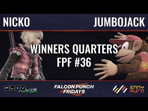 FAD | 2S Nicko (Shulk) vs JumboJack (Diddy Kong) - Winners Quarters (EMLH Week 5)