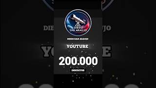 Somos 200k no Youtube! Obrigado pelo apoio de todos 🔭👊🏻