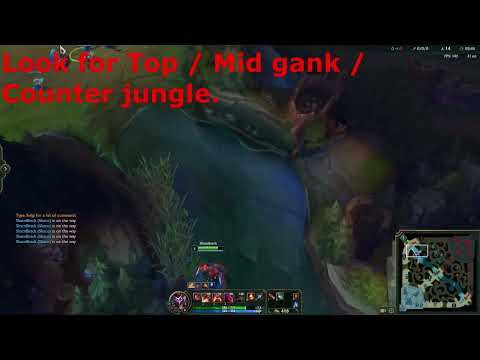 Quick Level 3 rush, both buffs - Shaco Jungle Clears