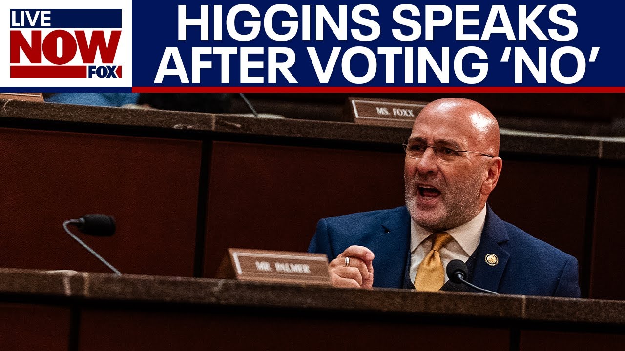 Rep. Higgins speaks after voting 'No' to release Epstein files