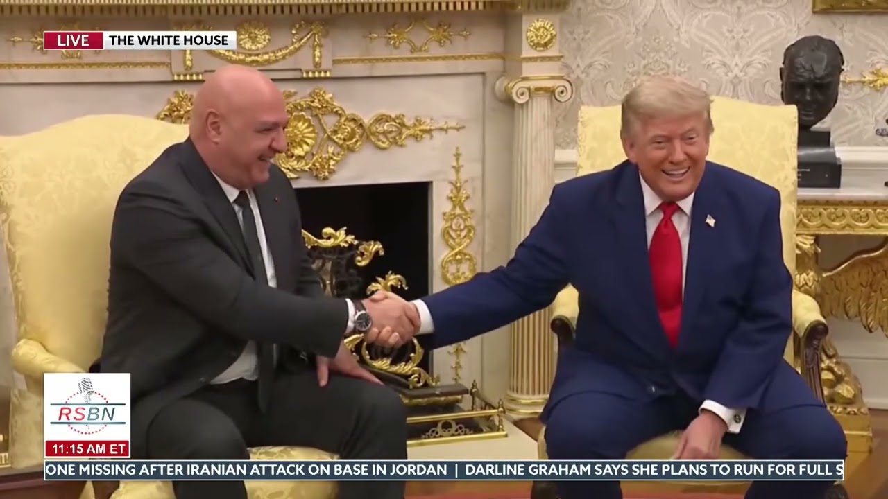 WATCH: President Trump and Aoun Deliver Opening Remarks at Their Bilateral Meeting - 07/21/26
