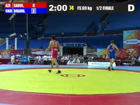 69kg 1/2SADULLAYEV Shamil-DRAMARETSKYI Sergii