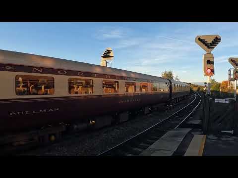 57313 + 57315 Northern Belle (1Z58 Grantham to Carlisle) at Wakefield kirkgate 25/10/25. 