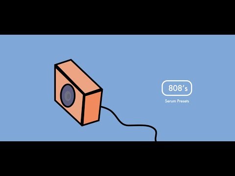 Hip Hop & Trap 808 Drum Kit Serum Presets Pack + Tutorial