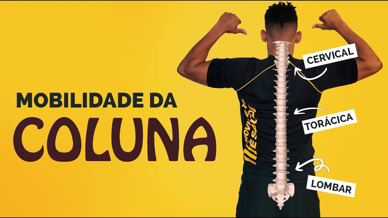 DESTRAVE SUA COLUNA - Exercícios de Mobilidade para Coluna - Alivie tensões e dores na coluna