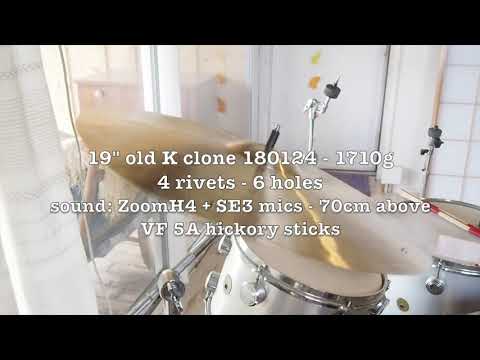 19" old K clone 180124 - 1710g - sold