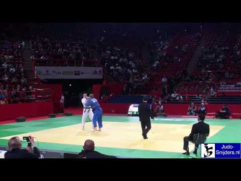 Judo 2010 Grand Slam Paris: Elco van der Geest (BEL) - Yauhen Biadulin (BLR) [-100kg].