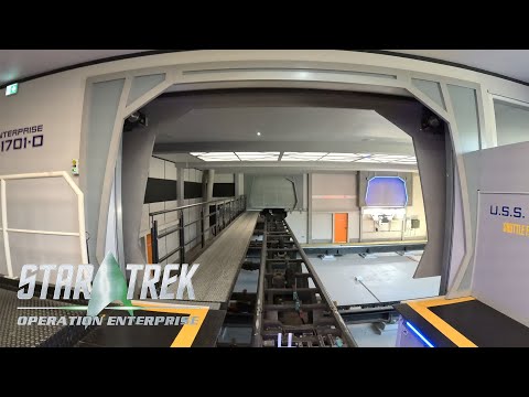 Star Trek Operation Enterprise 4K Front Seat POV - Movie Park