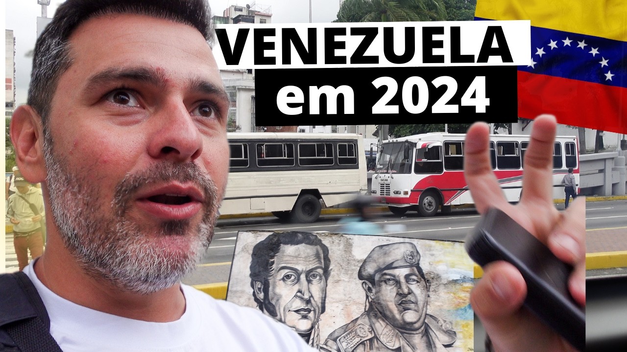 FOMOS TRATADOS ASSIM NA CAPITAL DA VENEZUELA - Caracas em 2024