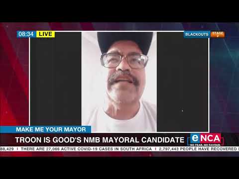 Make Me Your Mayor Troon is GOOD's NMB mayoral candidate