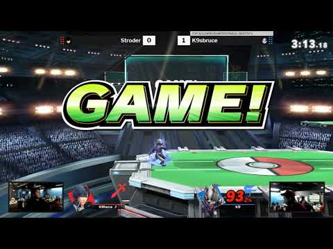 A Saturday Ultimate Tournament Losers Quarters - Stroder (Luigi/Chrom) vs K9sbruce (Wolf)