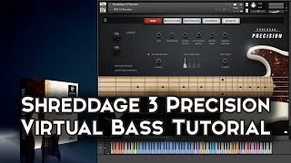 Video thumbnail for Shreddage 3 Precision: Virtual Bass Overview and Walkthrough by Impact Soundworks LLC