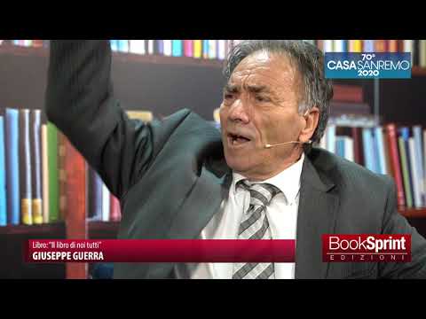 Giuseppe Guerra da Casa Sanremo 2020 - BookSprint Edizioni