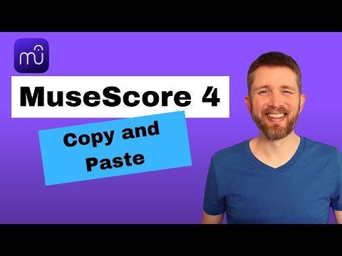 MuseScore 4 How to Copy and Paste