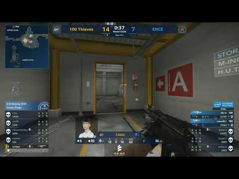 Liazz 1v4  100 Thieves - IEM Beijing 2019