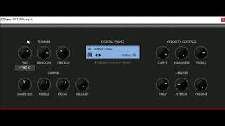 Video thumbnail for D Piano-A  by Dead Duck Software free 64 bit vst plugins by UPROAR 24