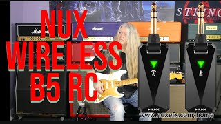 Video thumbnail for NUX B-5RC Wireless, demo and review by Guitar Safari