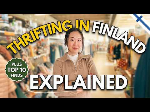 You've NEVER Seen a Thrift Store Like This | Top 10 Finds You'll Only See Thrifting in Finland 🇫🇮