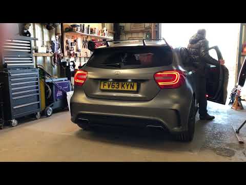 A45 AMG Remus Exhaust with 200 cell Downpipe