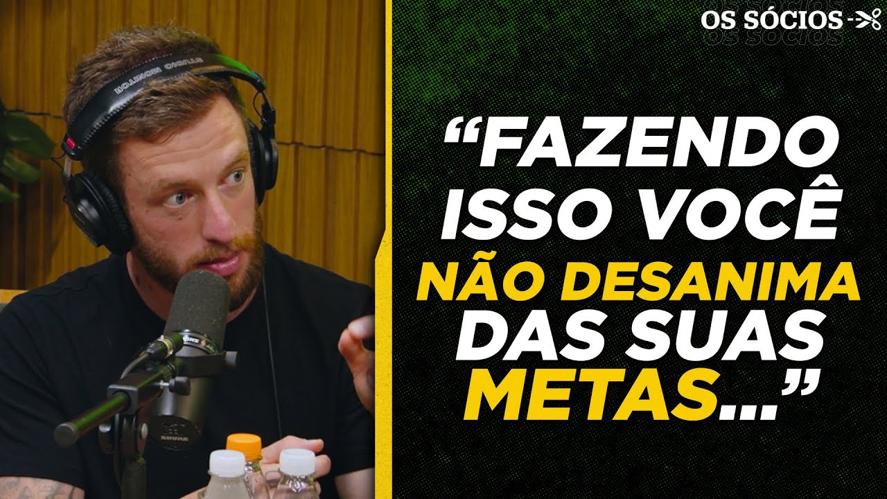 COMO NÃO DESISTIR DAS SUAS METAS (Eslen Delanogare) | Os Sócios 171