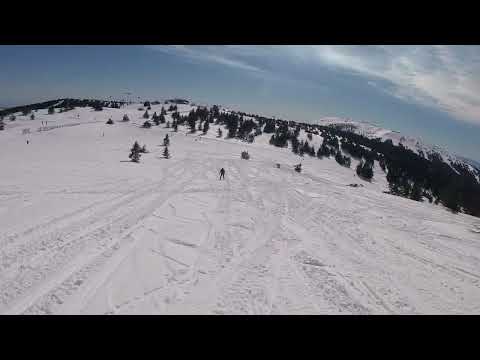 Kopaonik Off-piste Ski fall POV - February 2022