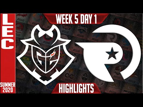 G2 vs OG Highlights | LEC Summer 2020 W5D1 | G2 Esports vs Origen