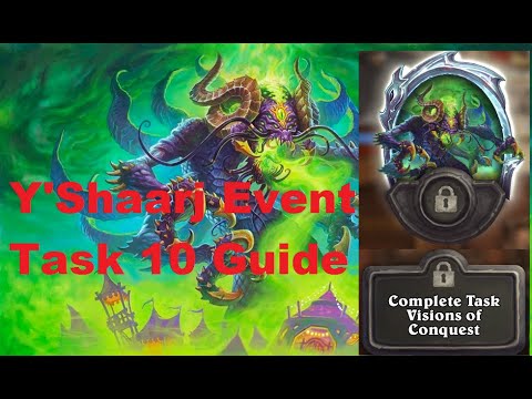 Y'Shaarj event task 10: Visions of Conquest - Diamond Portrait - Hearthstone Mercenaries
