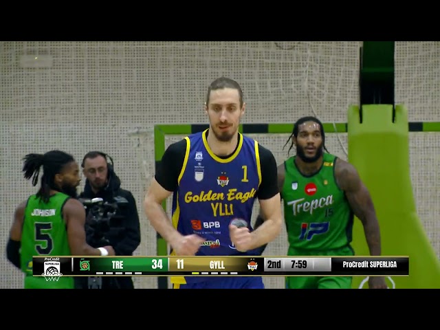 Highlights i ndeshjes Trepça-Golden Eagle Ylli